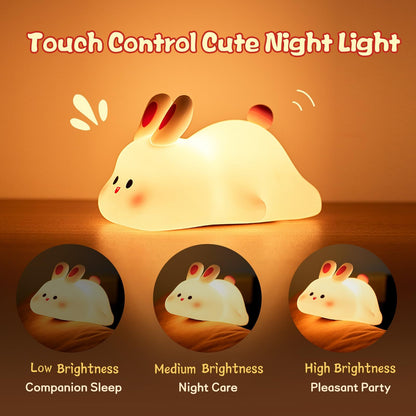 Touch Sensor Cartoon Kid's Nightlights