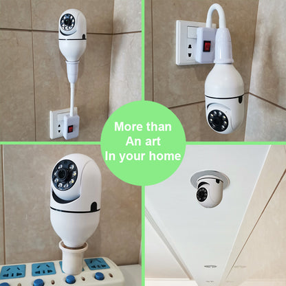 4X Zoom E27 Home Alarm Monitor