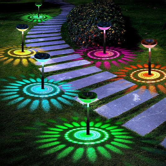 Outdoor Solar Lawn Projection Lights